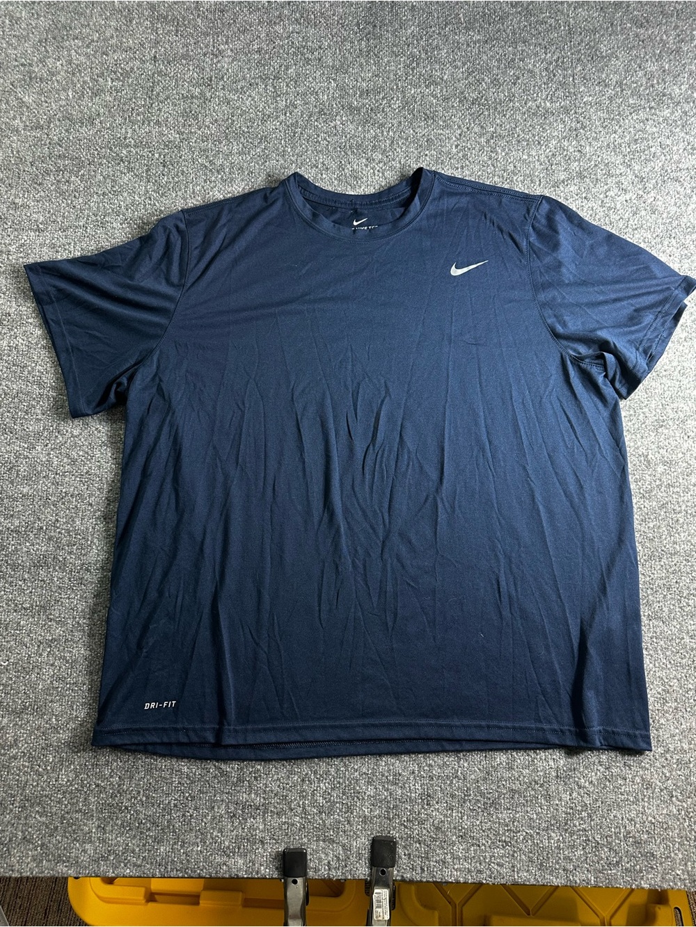 Nike Men’s Navy Short Sleeve Dri-FIT Athletic Tee